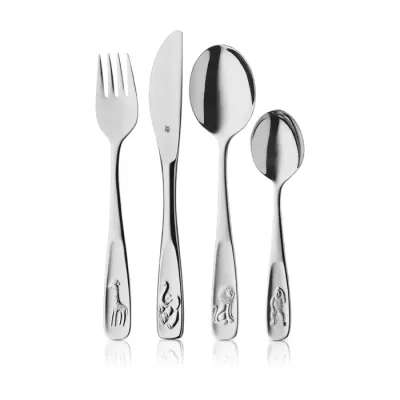 Tiere 4 - teilig Kinderbesteck WMF Tiere 4 - teilig Kinderbesteck WMF