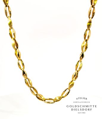 Collier in Fantasie Form Gelbgold 750
