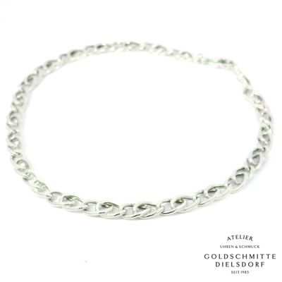 Platinarmband 950 – Doppelpanzer