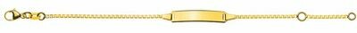 Bébé Bracelet Venezianer Gelbgold 750