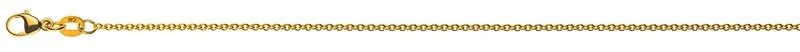 Halskette Rundanker 1,9mm Gelbgold 750