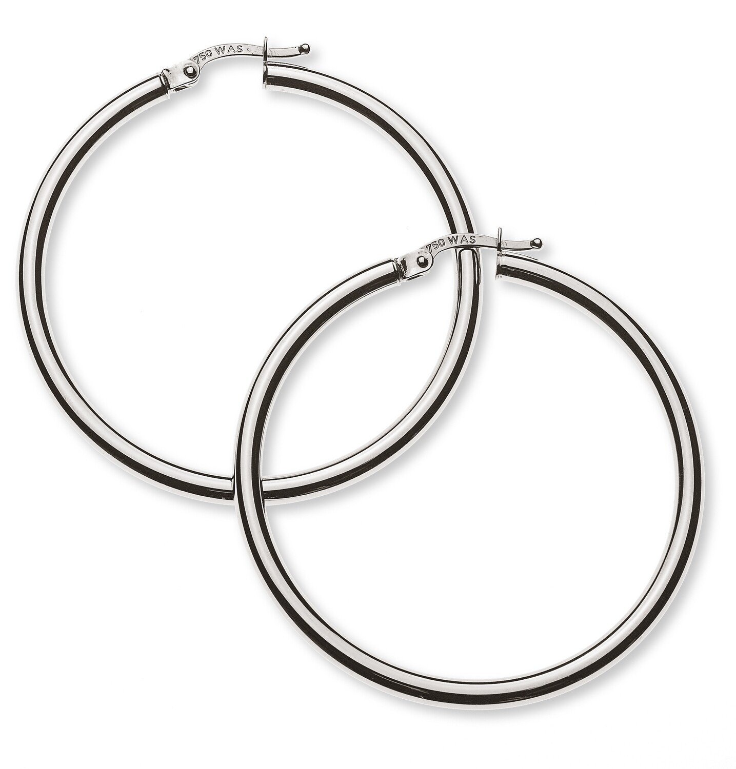 Creolen Weissgold 750