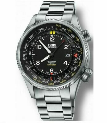Oris Big Crown Pro Pilot Altimeter mit Meter Skala