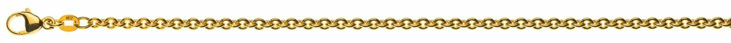 Armband Rundanker 2.9 mm Gelbgold 750