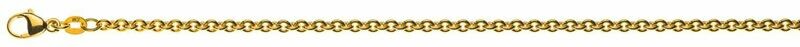 Armband Rundanker 2.9 mm Gelbgold 750