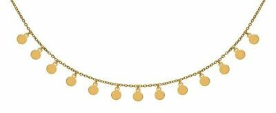 Halskette Rundanker 0,7mm Gelbgold 750