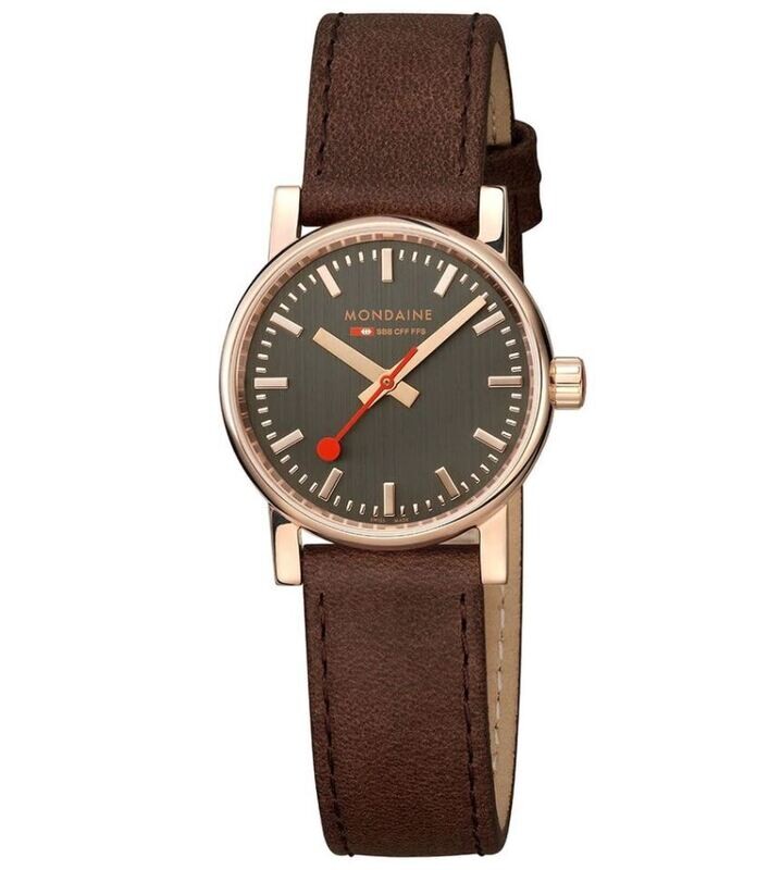 Mondaine Evo 2 Rosé Gold Ø30mm Mondaine Evo 2 Rosé Gold Ø30mm