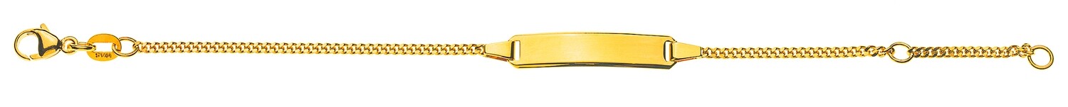 Bébé Bracelet Panzer Gelbgold 750 Bébé Bracelet Panzer Gelbgold 750