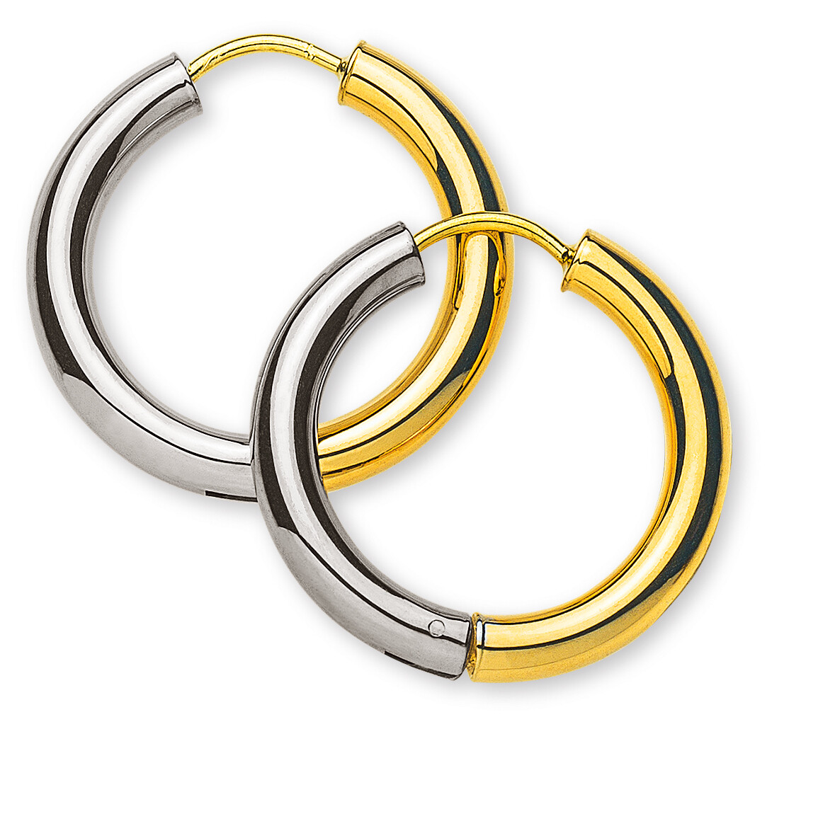 Klappcreolen Bicolor GG/WG750