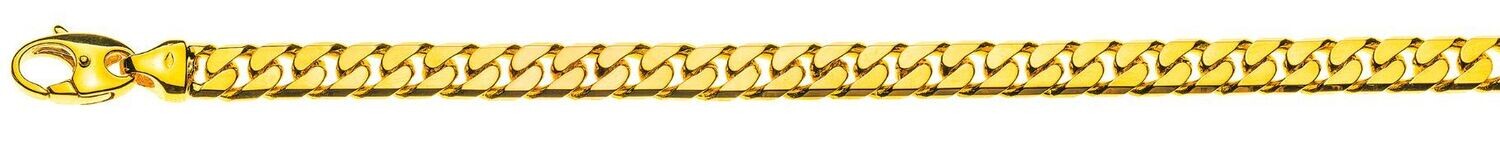 Armband Panzer massiv, 7mm Gelbgold 750 Armband Panzer massiv, 7mm Gelbgold 750