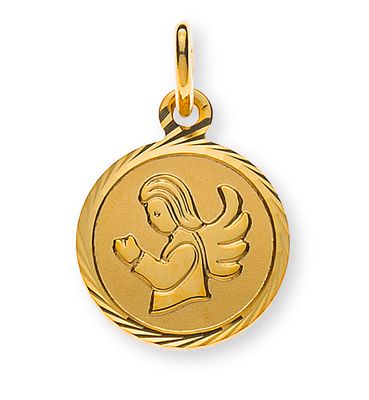 Anhänger SCHUTZENGEL Gelbgold 750