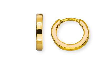 Klappcreolen Gelbgold 750