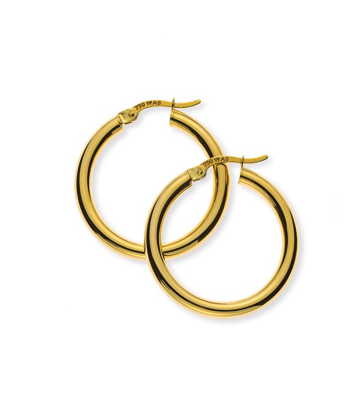 Creolen Gelbgold 750 Ø26mm