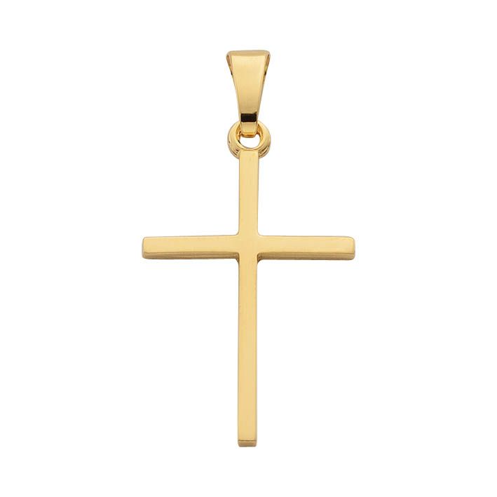 Anhänger KREUZ Gelbgold 750