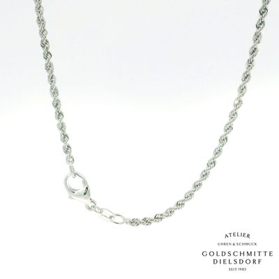 Halskette Kordel Muster in Platin 950