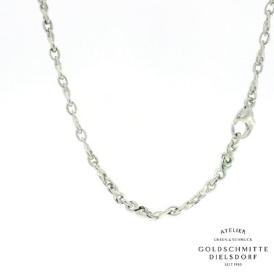 Halskette Achter Muster Platin 950 Halskette Achter Muster Platin 950