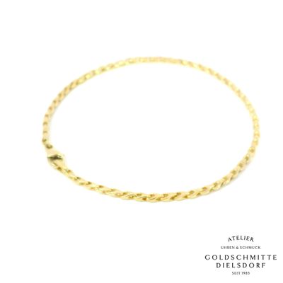 Armband Fantasie Muster in Gelbgold 750