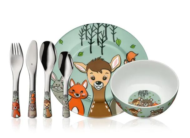 Waldfreunde 6 - teilig Kinderbesteck WMF