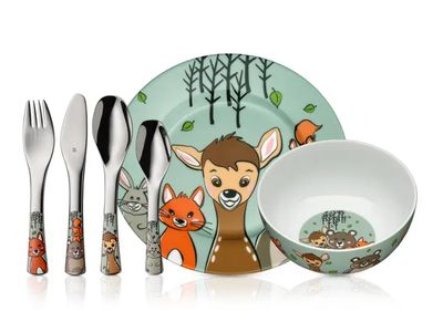 Waldfreunde 6 - teilig Kinderbesteck WMF Waldfreunde 6 - teilig Kinderbesteck WMF