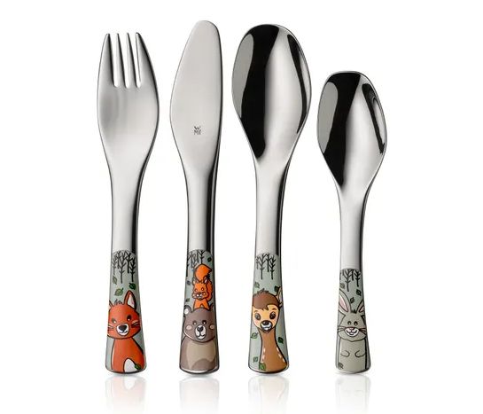Waldfreunde 4 - teilig Kinderbesteck WMF