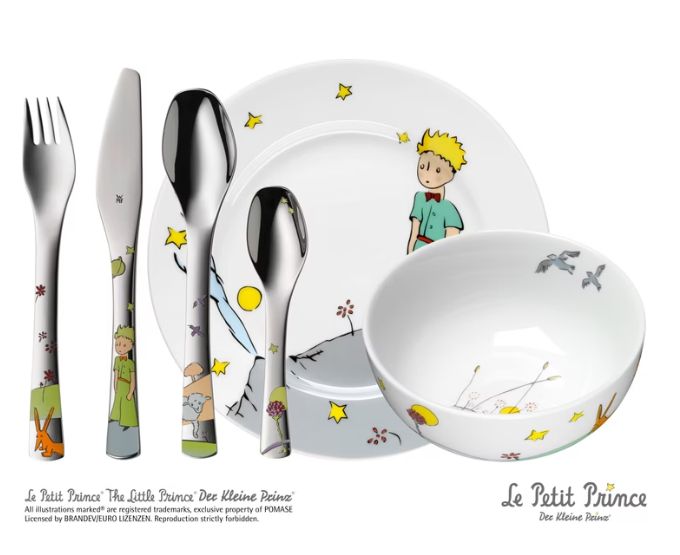 Der kleine Prinz 6 - teilig Kinderbesteck WMF