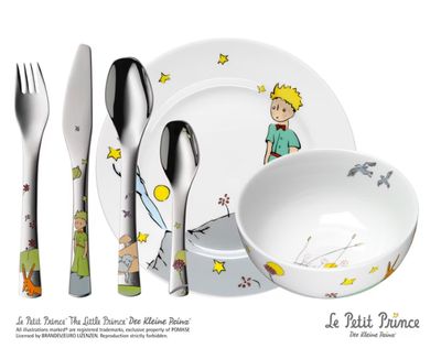 Der kleine Prinz 6 - teilig Kinderbesteck WMF