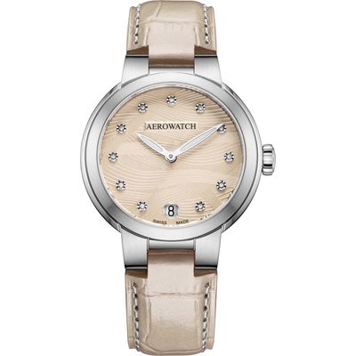 Aerowatch Harmonie Lady Quartz Beige 35mm