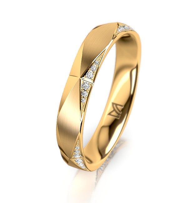 Trauring MEISTER PHANTASTICS Gelbgold 750