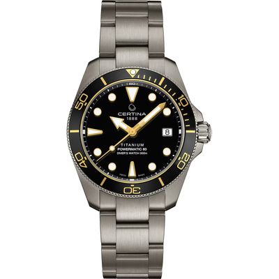 Certina DS Action Diver Titan Ø38mm Powermatic 80