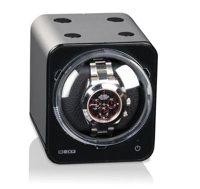 Uhrenbeweger Boxy Fancy Brick Platin Uhrenbeweger Boxy Fancy Brick Platin