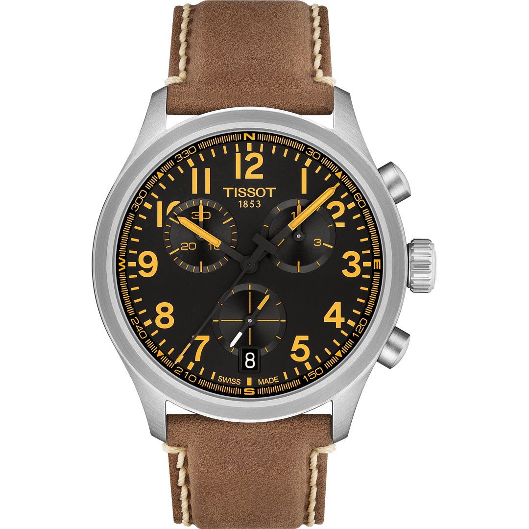 Tissot Chrono L 42mm Schwarz / Braun Tissot Chrono L 42mm Schwarz / Braun