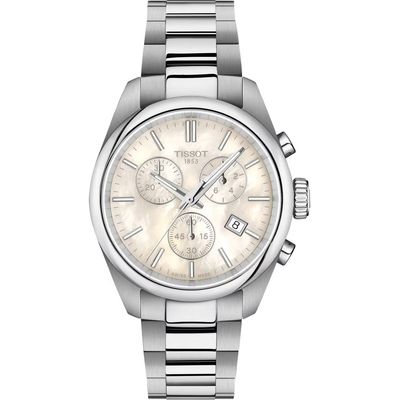 Tissot PR 100 Chronograph 36 mm Perlmutt | Quarz