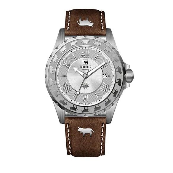 Trauffer Alpenaufzug Herren Beige / Silber