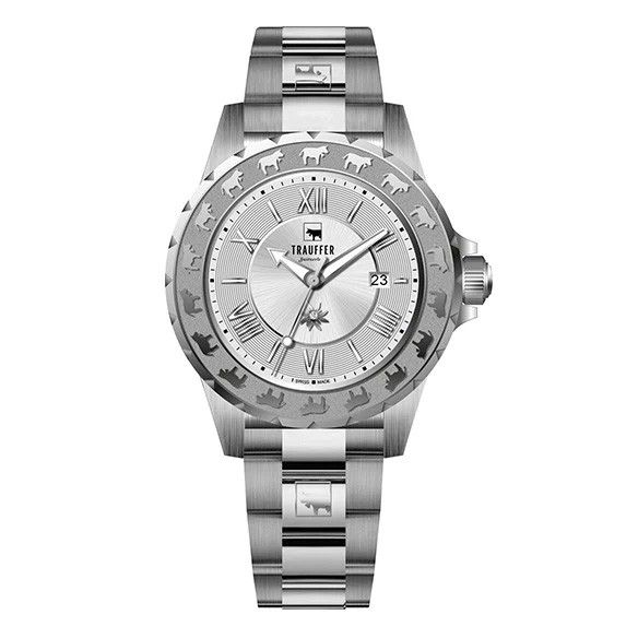 Trauffer Alpenaufzug Damen Silbrig