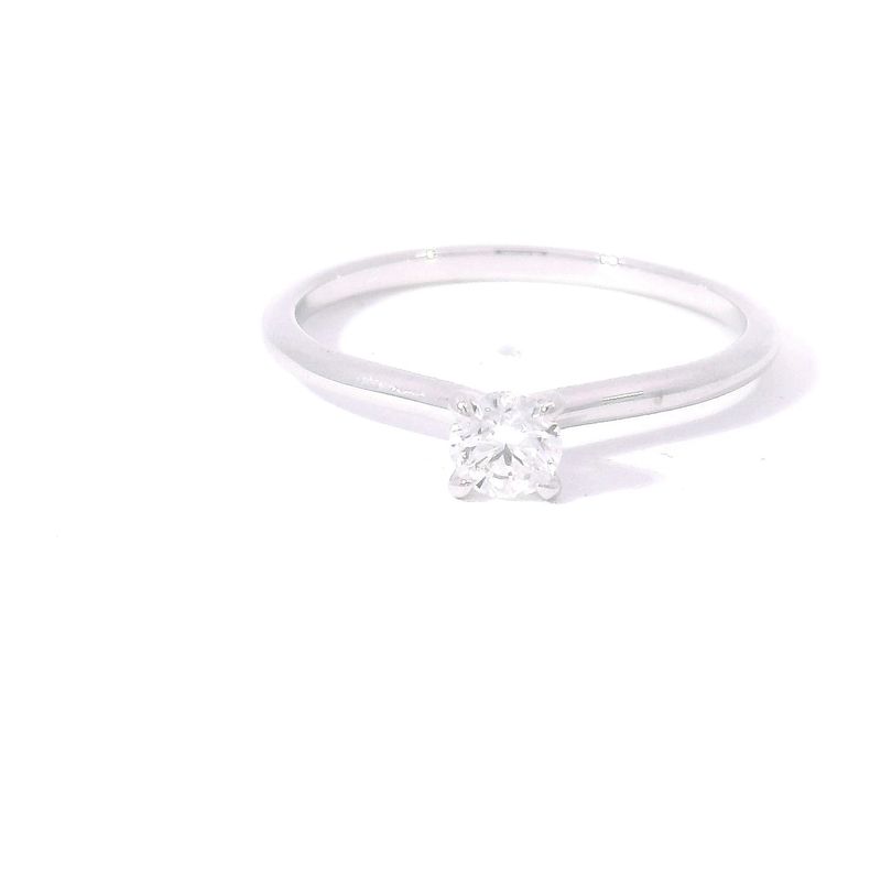 Solitär Ring Weissgold 750 mit Brillant 0.25 ct. Solitär Ring Weissgold 750 mit Brillant 0.25 ct.