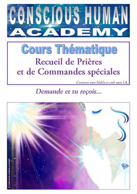 Cours Thématiques : Recueil de Prières et de Commandes Spéciales - en Format PDF