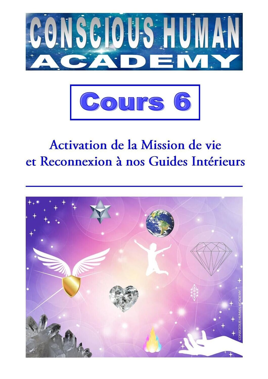 Cours 6 - Activation de la Mission de vie et  Reconnexion à nos Guides intérieurs / et son Manuel d'Alignement Énergétique