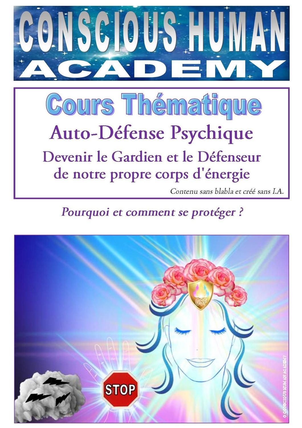Cours Thématique : Auto-Défense Psychique - en fascicule PAPIER