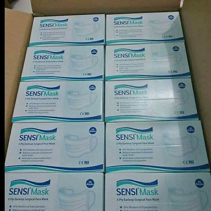 Sensi Masker 1 Karton Isi 40 Box