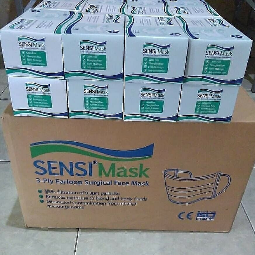 Sensi Masker 1 Karton Isi 40 Box