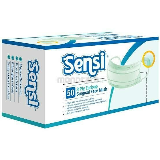 Masker Sensi 1 box isi 50 Pcs