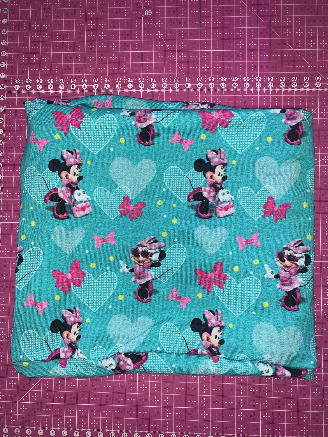 Buff / Snood mit Minnie türkis