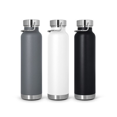 30ex Gourde isotherme inoxydable 65 cl avec logo