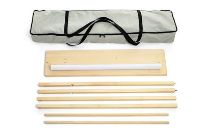 Totem Bois Ecologique 90x195cm