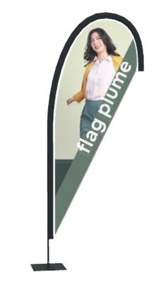Drapeau Flag Plume