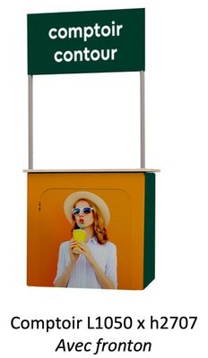 Comptoir Contour + Fronton