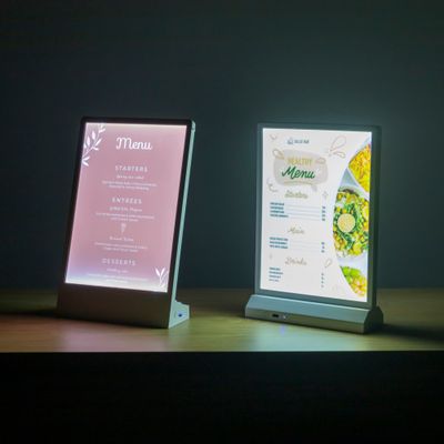 5ex T Stand LED A5 Noir ou Blanc