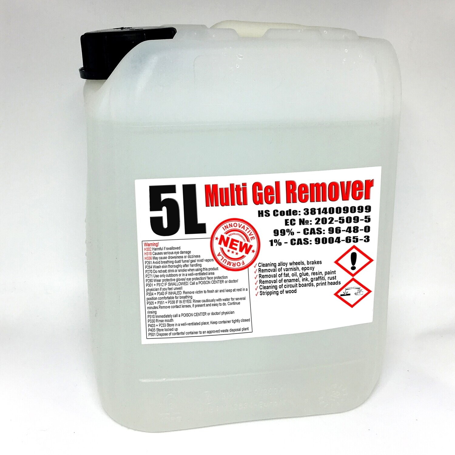 Multi Gel Remover® 5000ml (GEL FORM) Canister