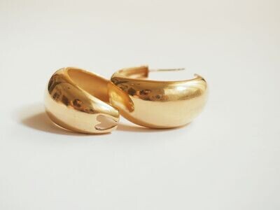 LOF EARRINGS gold