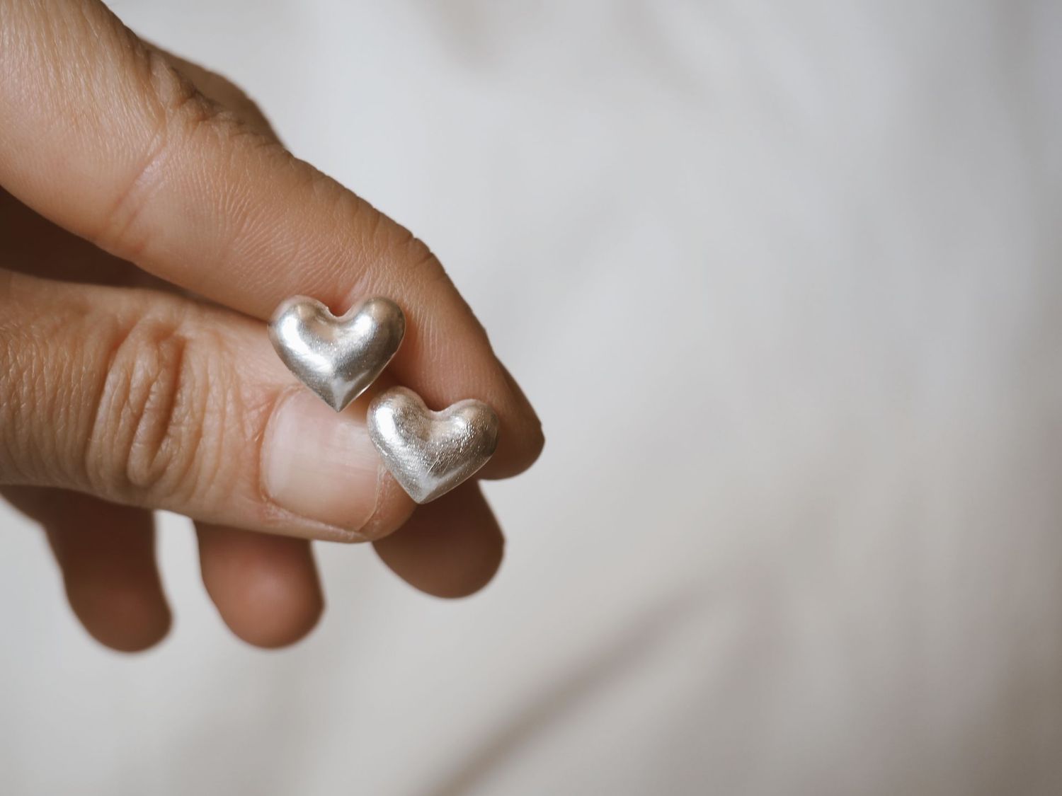 Pendientes CORASÓN plata